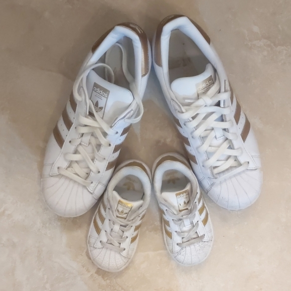 matching adidas shoes for mom and daughter